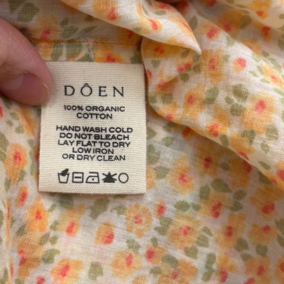 DOEN-Henry Top (Clementine Daisy) size Small - Picture 4 of 6